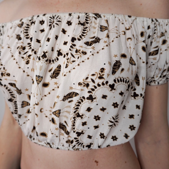 Jen's Pirate Booty Bandana Darling Crop Top 0499 - Picture 7 of 7